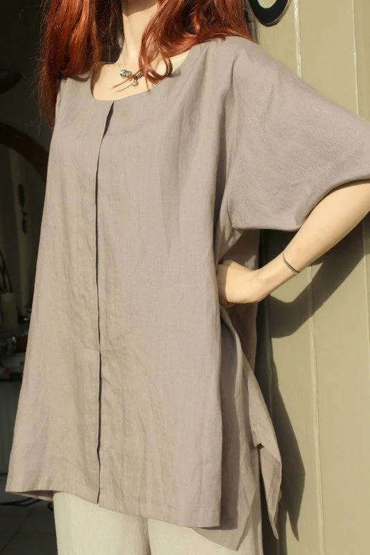 EVA TRALALA Womens Linen Tunic VERA