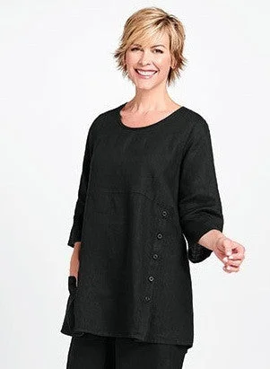 FLAX Designs Womens Linen MARKET TUNIC (was £89)