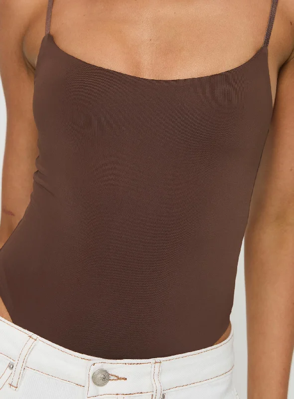 Hauser Bodysuit Chocolate