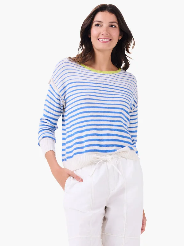 NIC+ZOE Striped Up Supersoft Sweater