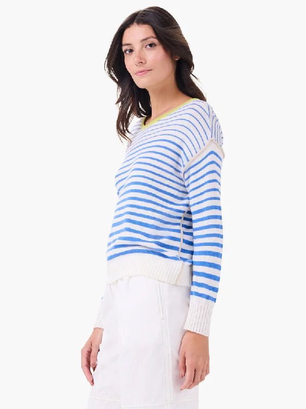 NIC+ZOE Striped Up Supersoft Sweater