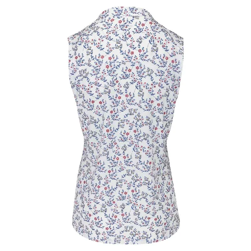 Puma - Women's MATTR Micro Floral Sleeveless Polo (539002 01)