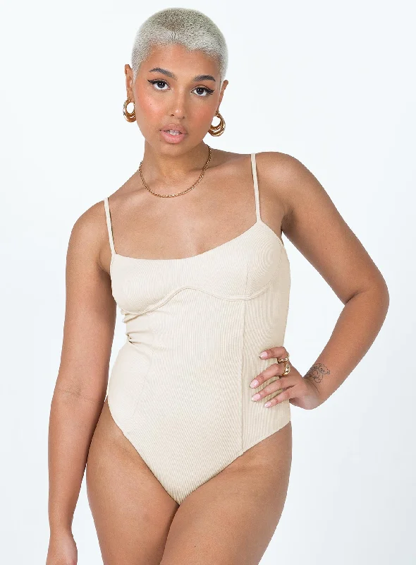 Benjamin Bodysuit Beige