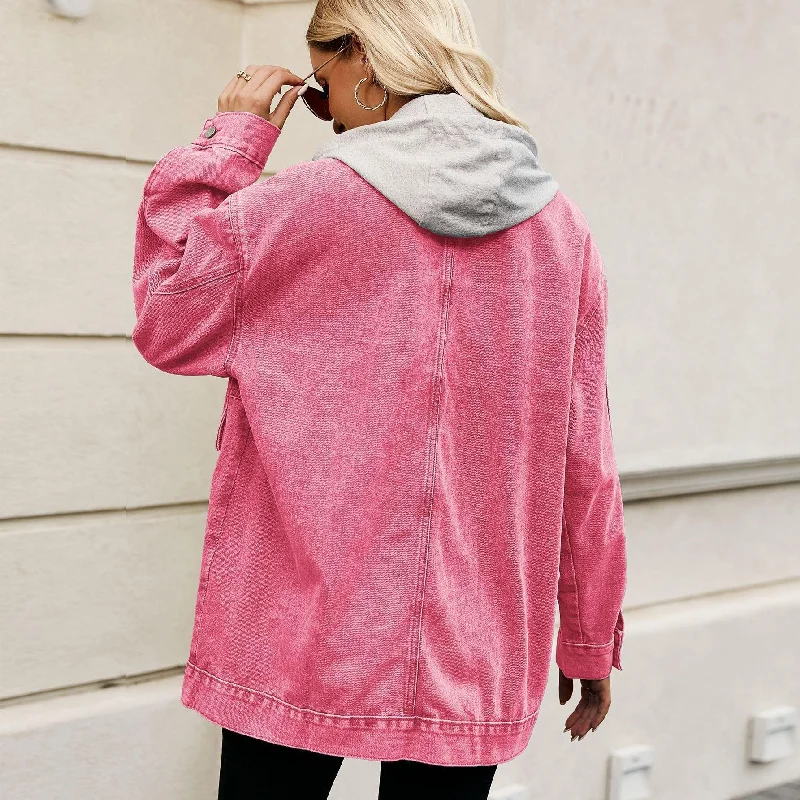 Pink Hooded / XXL