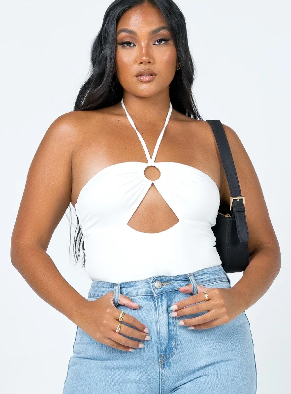 Tina Bodysuit White