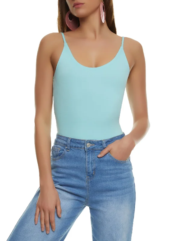 Scoop Neck Cami Bodysuit