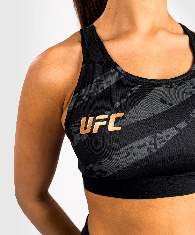 UFC Adrenaline by Venum Fight Week Women’s Sports Bra - Urban Camo