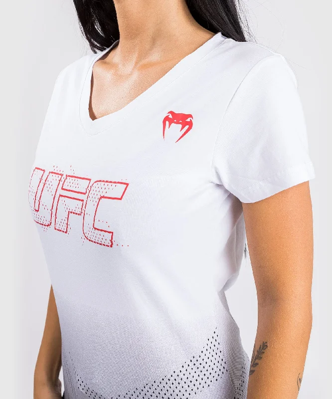 UFC Venum Authentic Fight Week 2 Women's Short Sleeve T-shirt - White