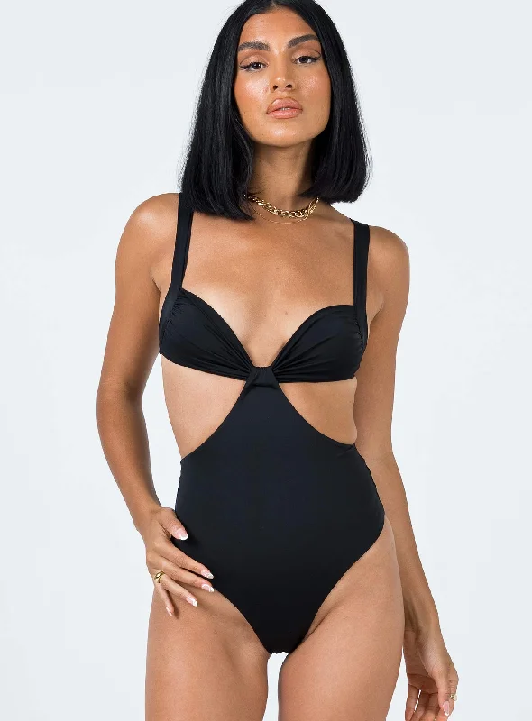 Vega Bodysuit Black