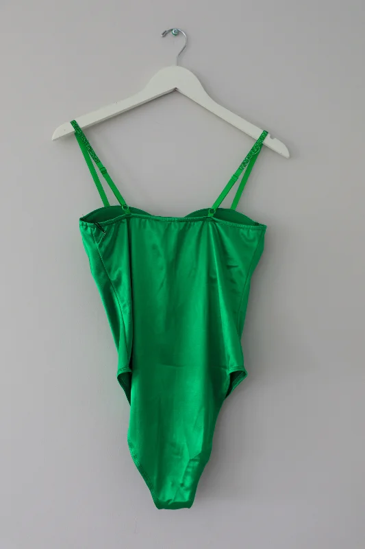 Vegas Trip Bodysuit: Green