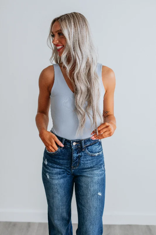 Zoella Basic Bodysuit - Powder Blue