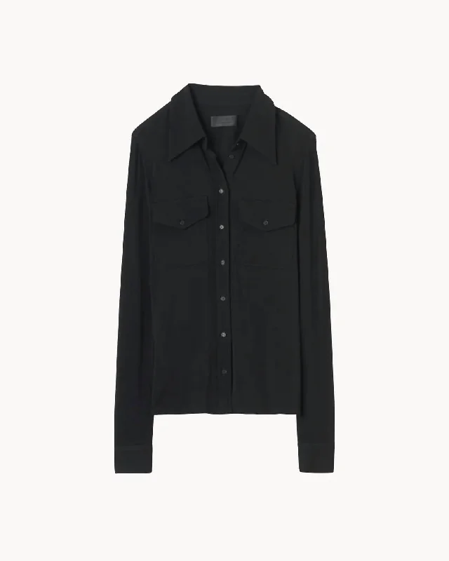 Aveline Shirt In Black