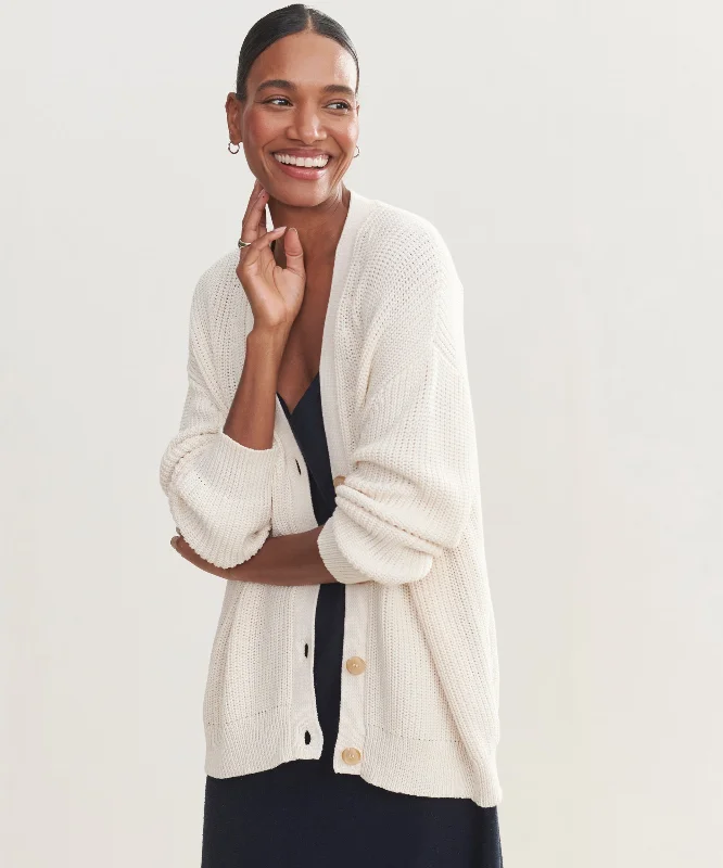 Cotton Cocoon Cardigan