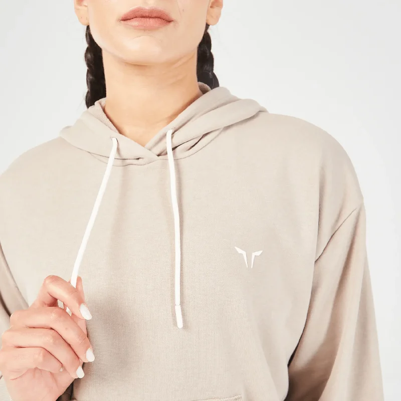 Essential Relaxed Hoodie - Cobblestone