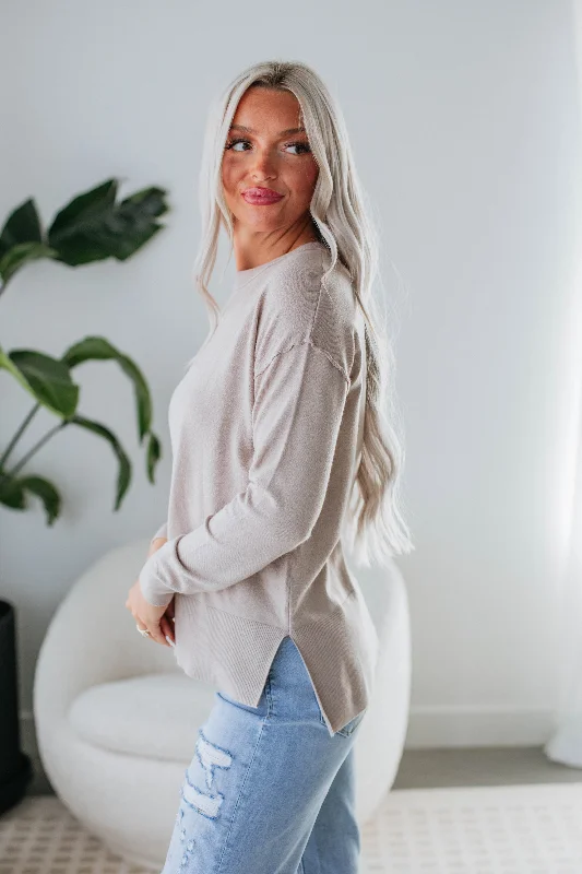 Kiersten Sweater - Taupe