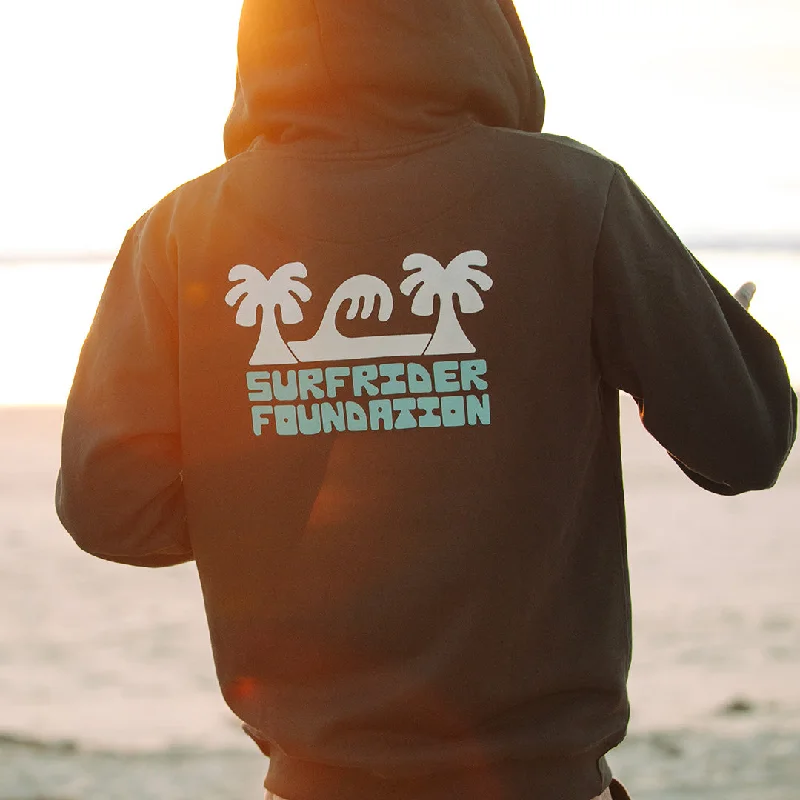 Palm Paradise Zip Hoodie