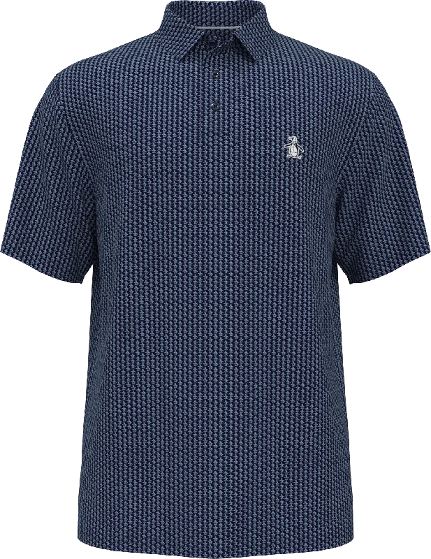 Penguin - Men's All-Over Pete Printed Polo w/ Chest Logo