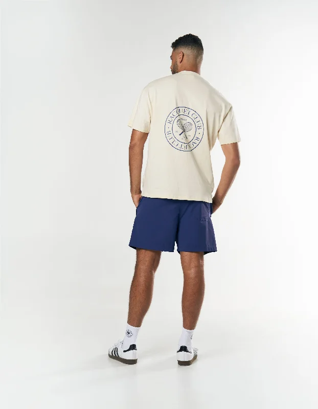 Racquet Club Tee - Cream