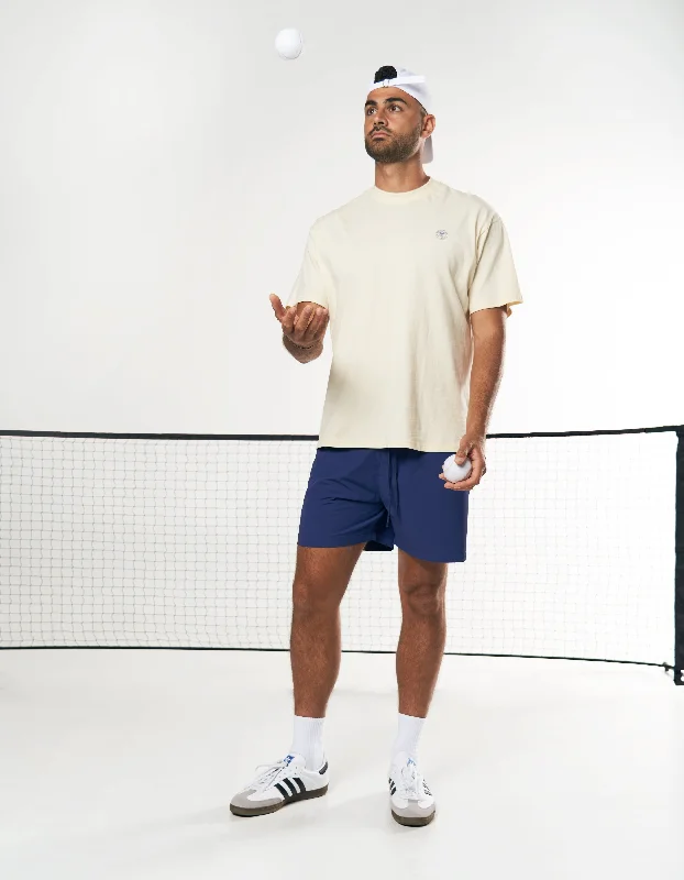 Racquet Club Tee - Cream