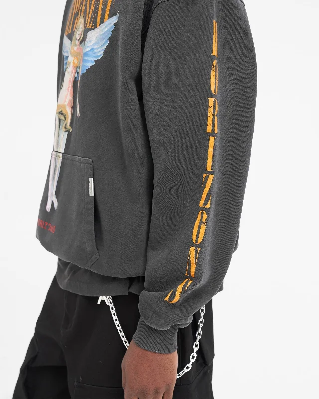 Reborn Hoodie - Aged Black