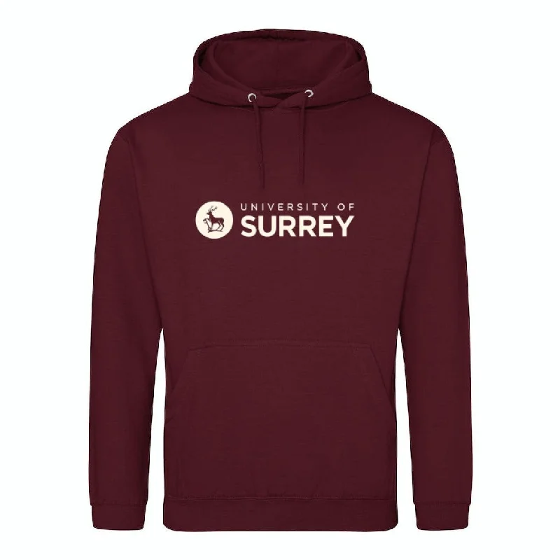 Burgundy / White Logo / S