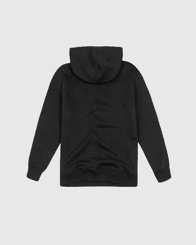 PFC: 001-2 - Women's Oversized Hoodie - Midnight Black